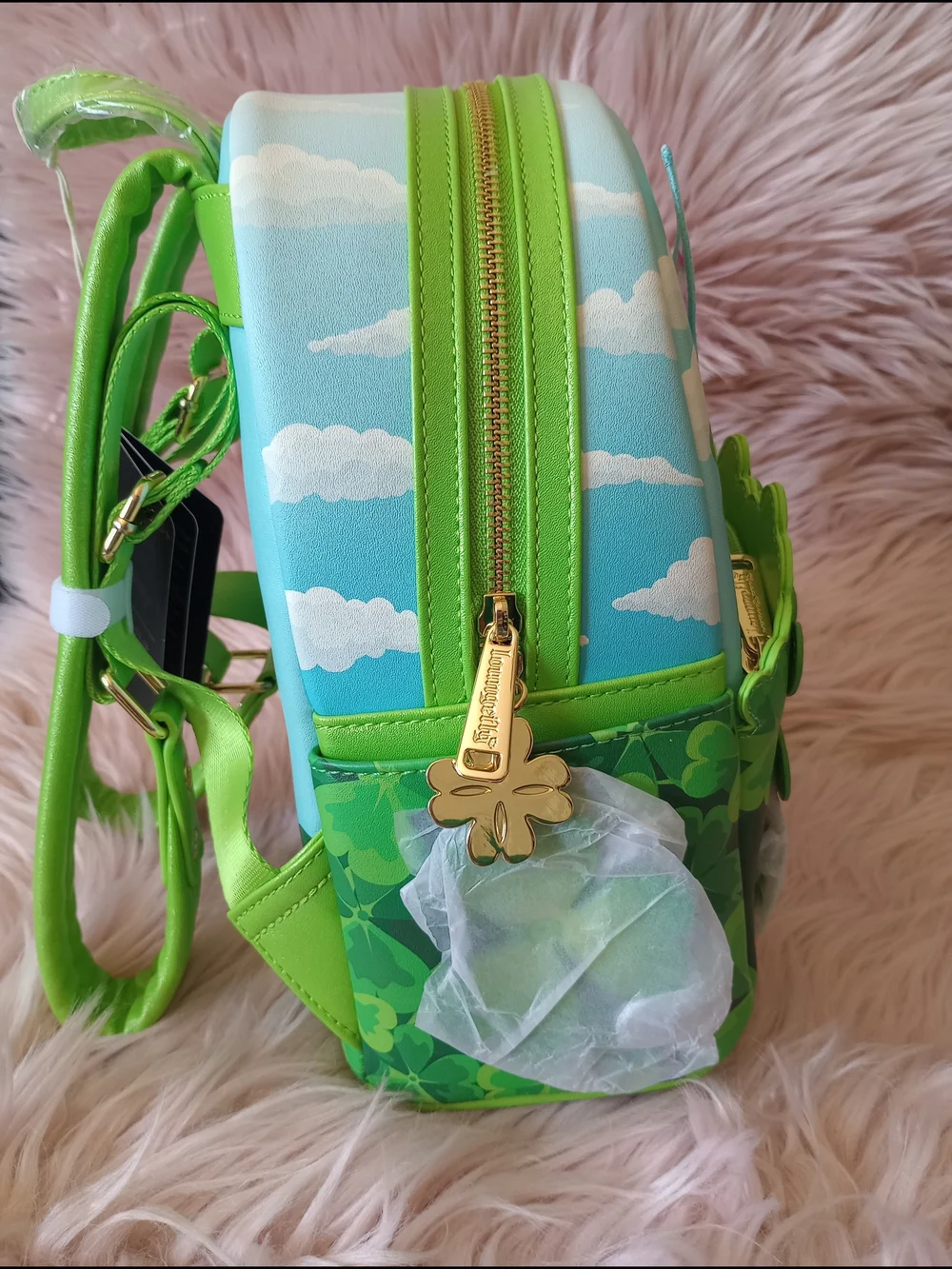 Peter Pan Tinker Bell Exclusive Clover Mini Backpack